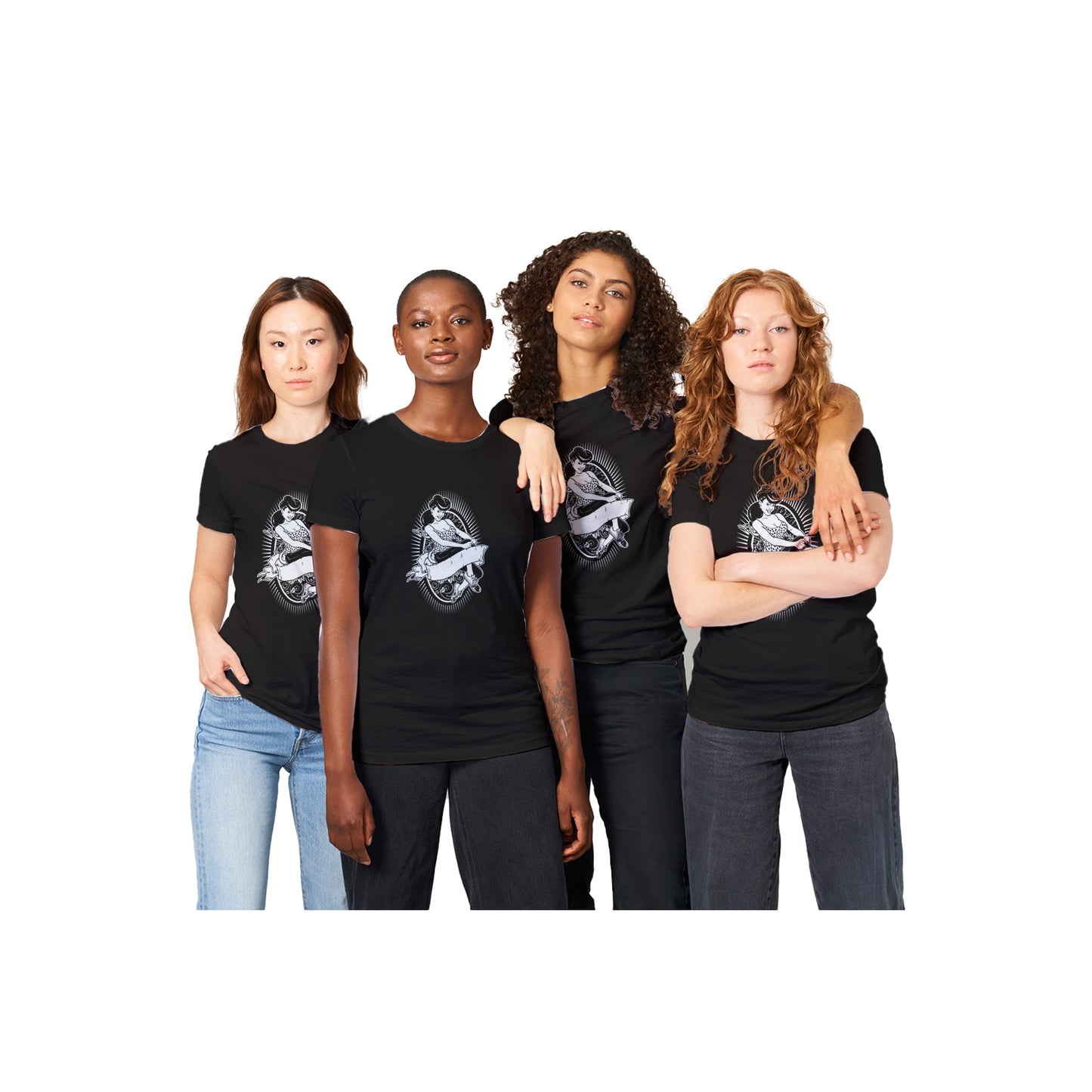 Rockabilly Womens T-shirt