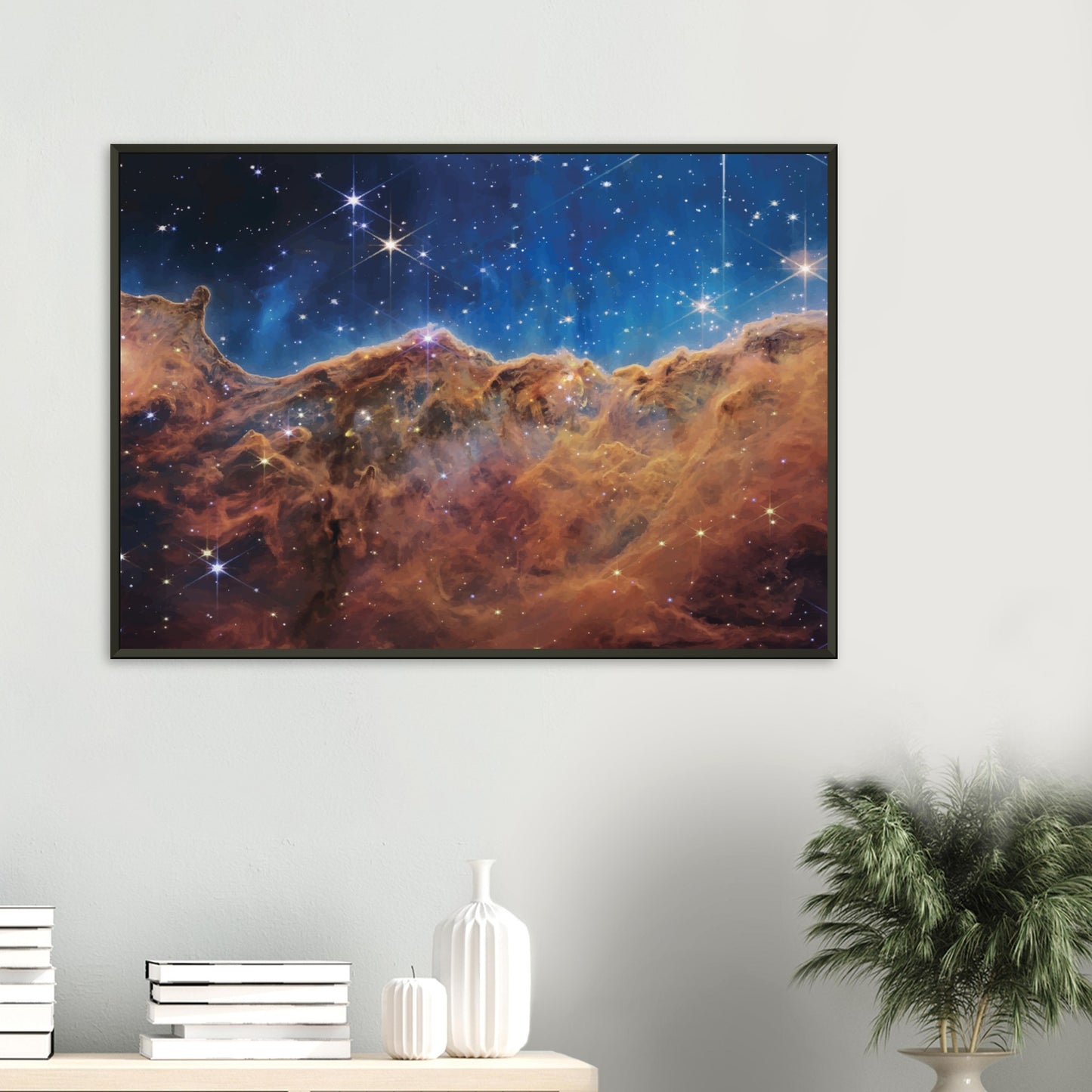 Cosmic Cliffs in the Carina Nebula