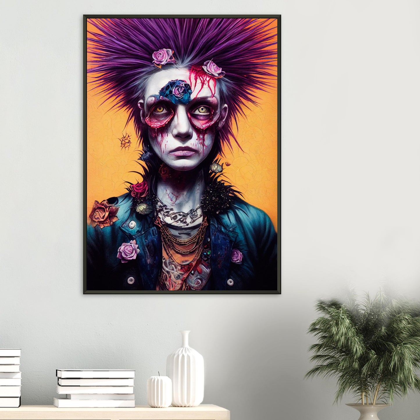 Zombie rock musician