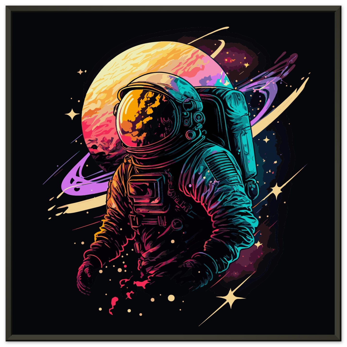 Astronaut in outer space