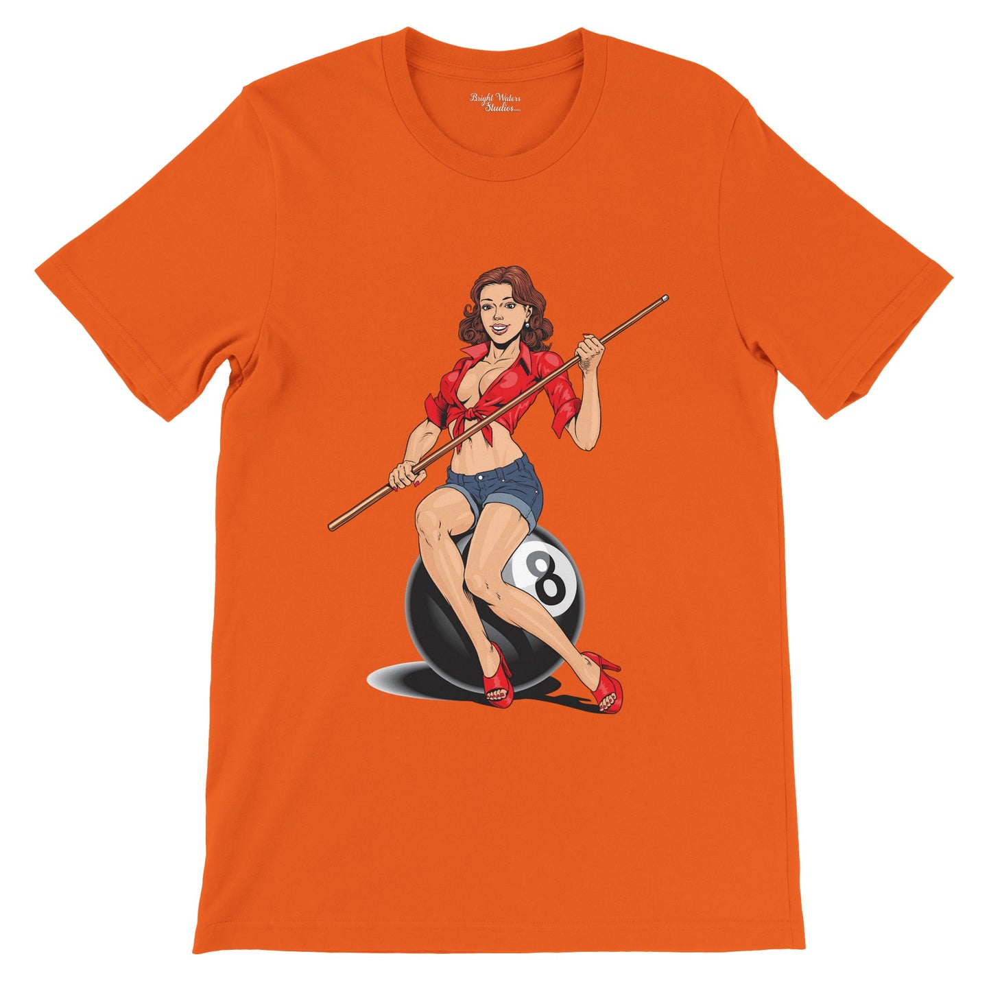 Pin-up 8 ball T-shirt