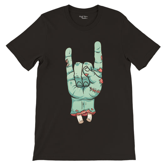 Zombie Hand Rock On! T-shirt