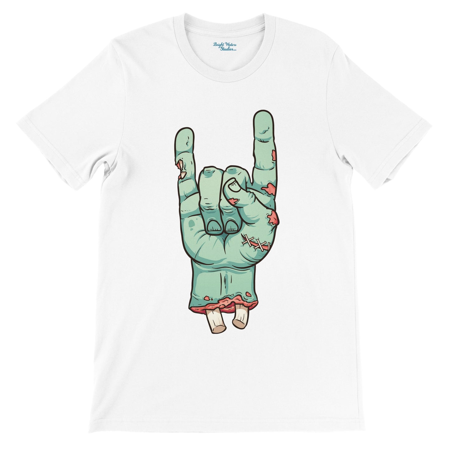 Zombie Hand Rock On! T-shirt