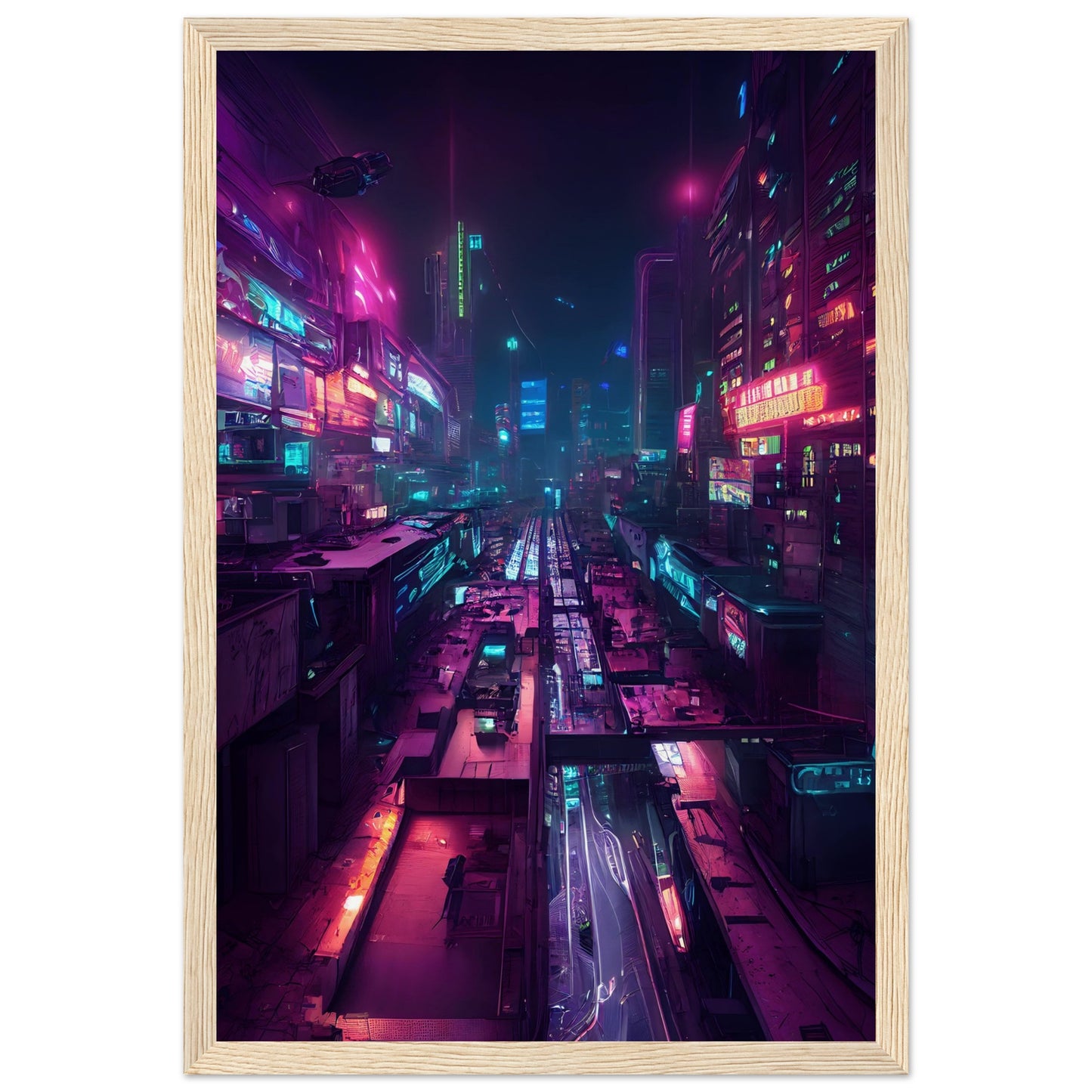 Cyberpunk city