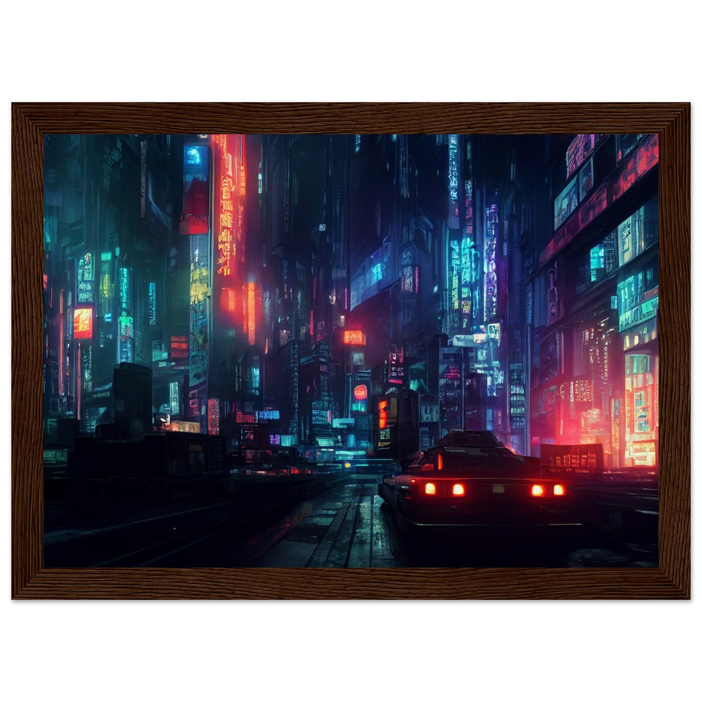 Cyberpunk city