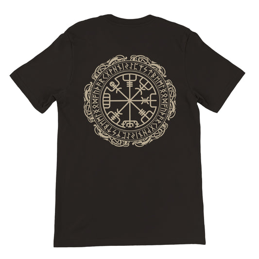 Magic runic compass Vegvisir T-shirt