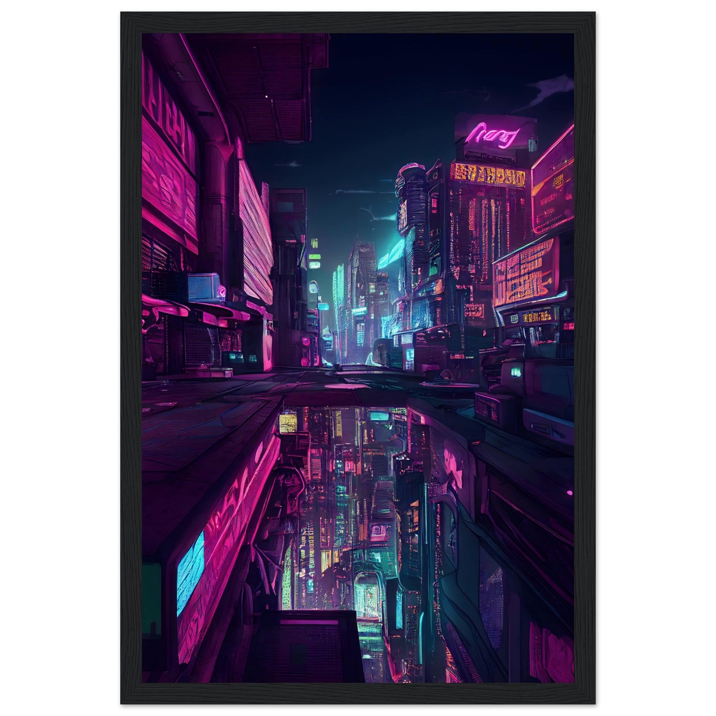 Cyberpunk city