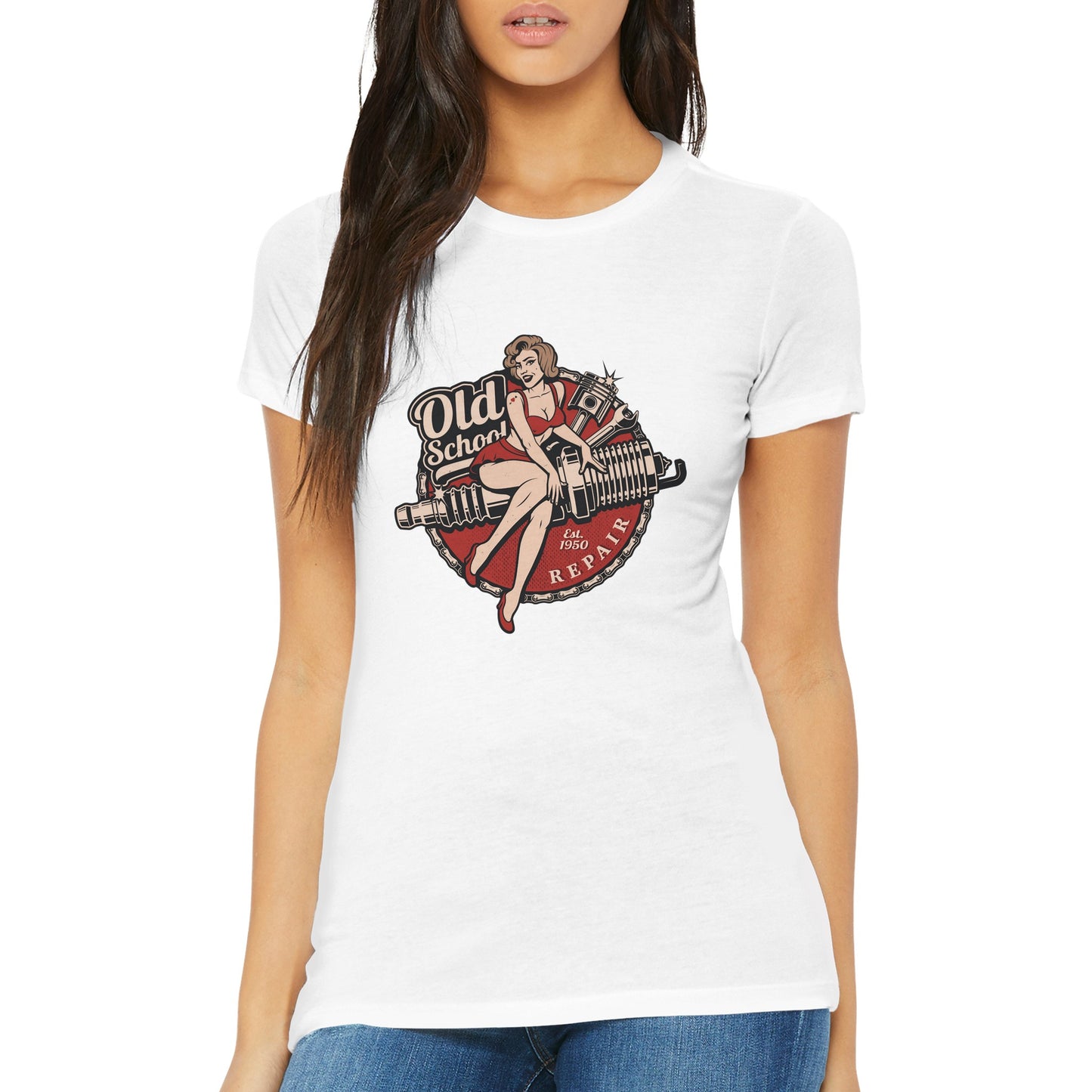 Old School Repair Womens T-shirt