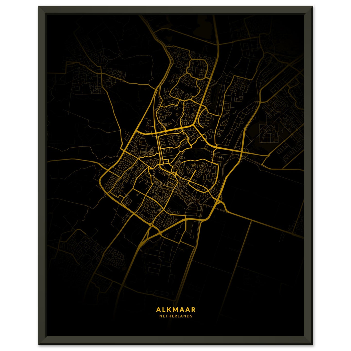 Alkmaar map