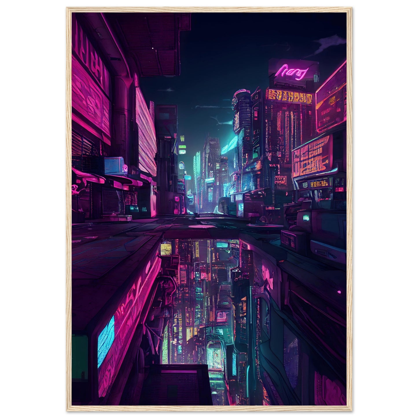 Cyberpunk city