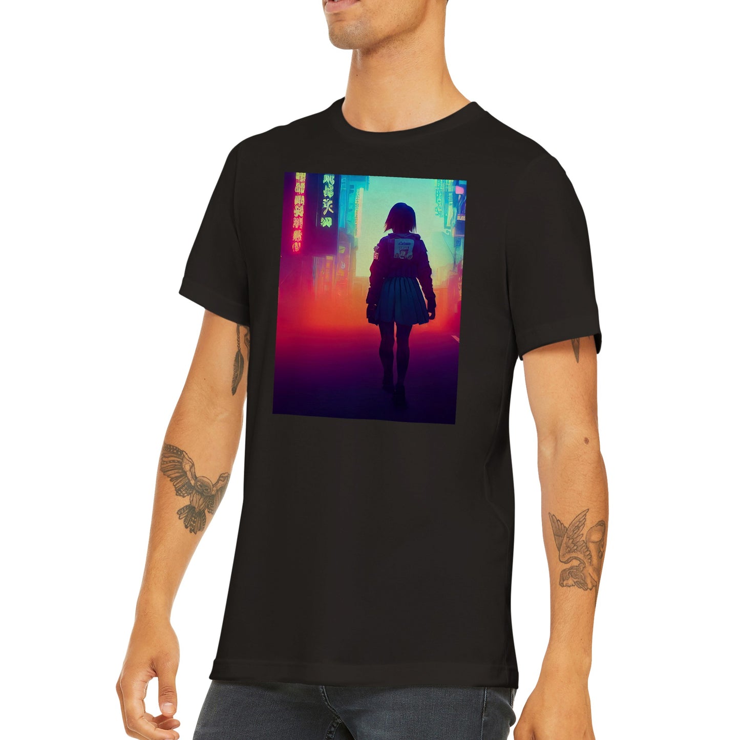 Cyberpunk girl T-shirt