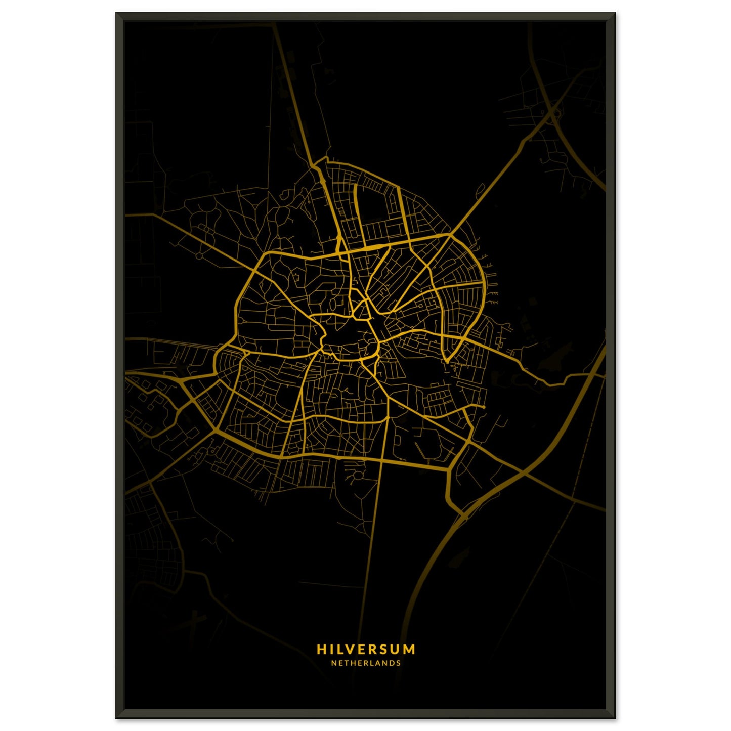 Hilversum map