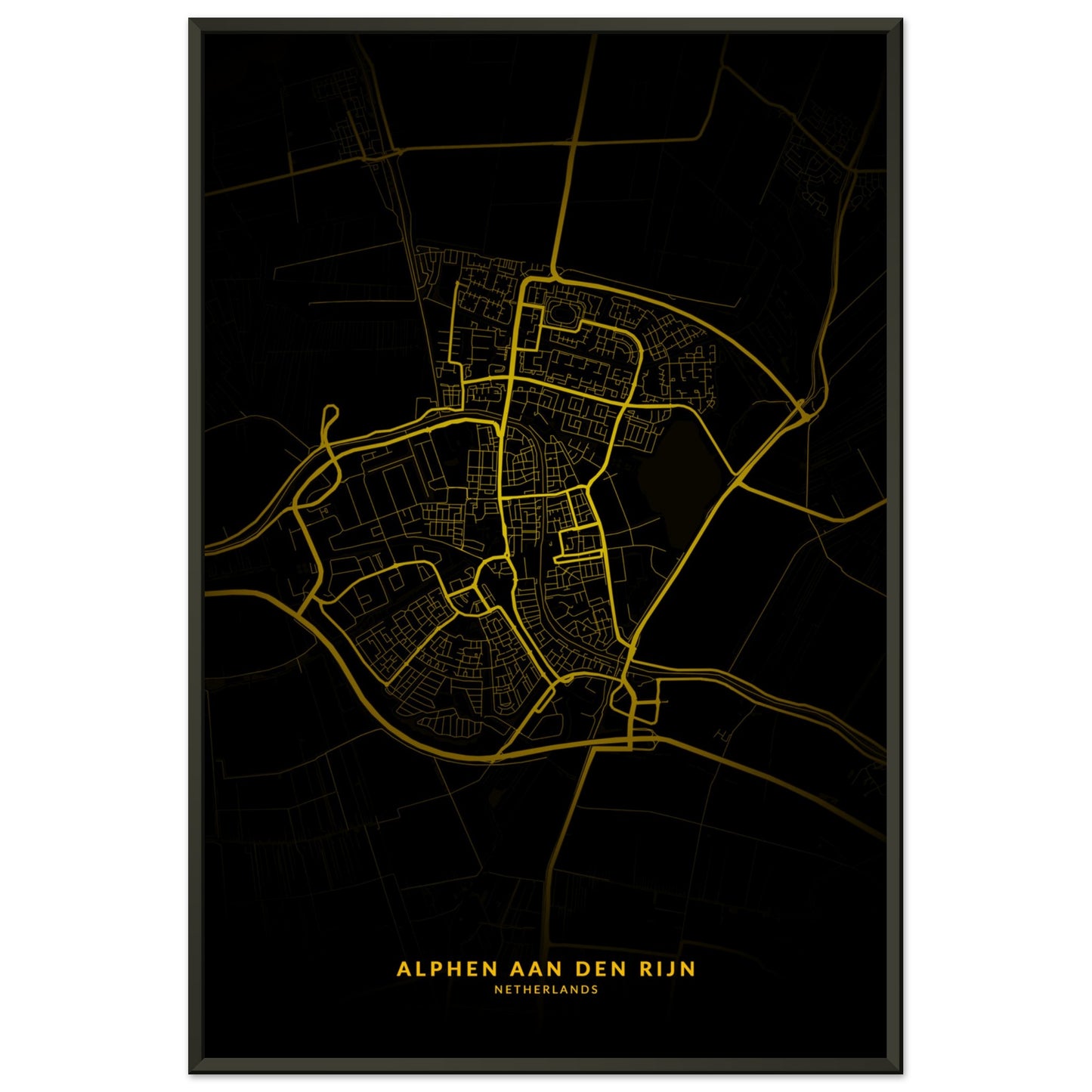 Alphen aan den Rijn map