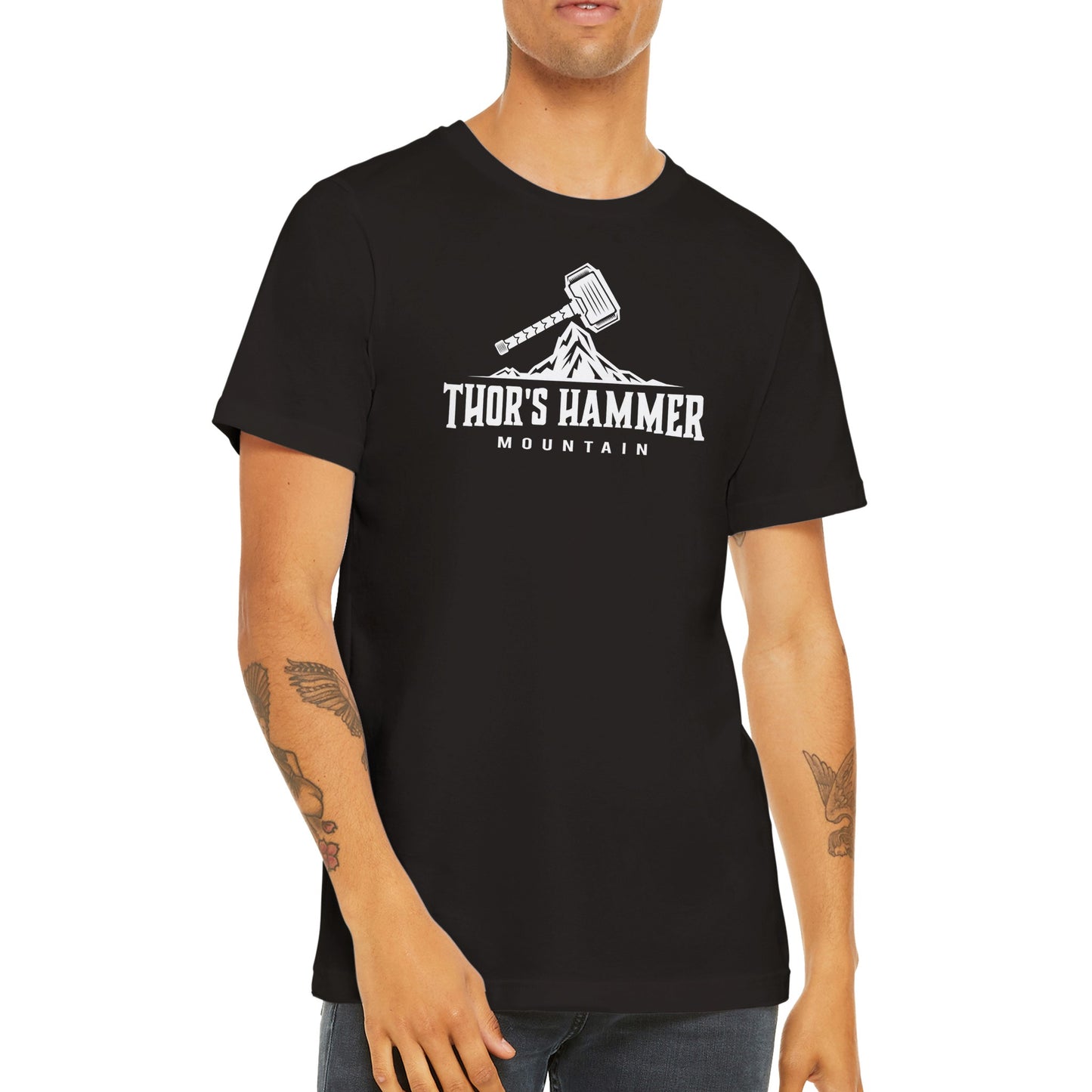 Thors hammer mountain T-shirt