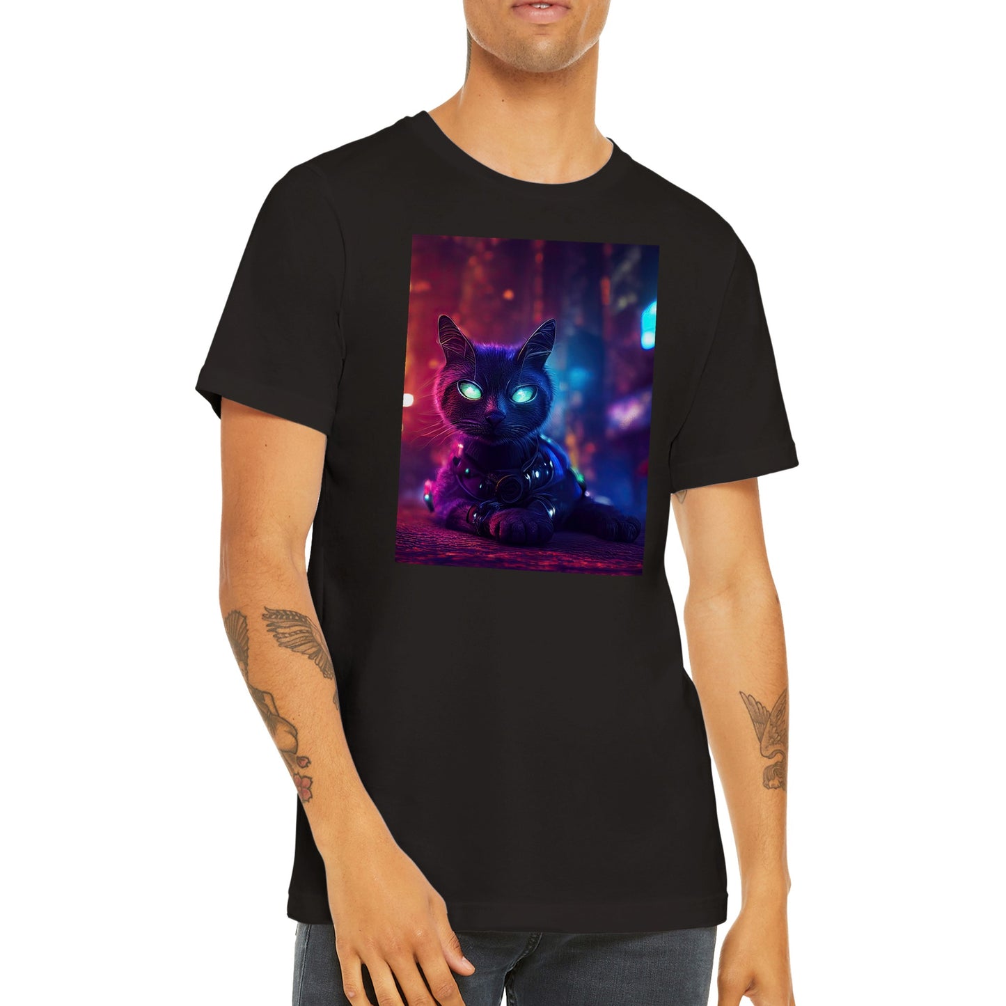 Cyberpunk Cat T-shirt