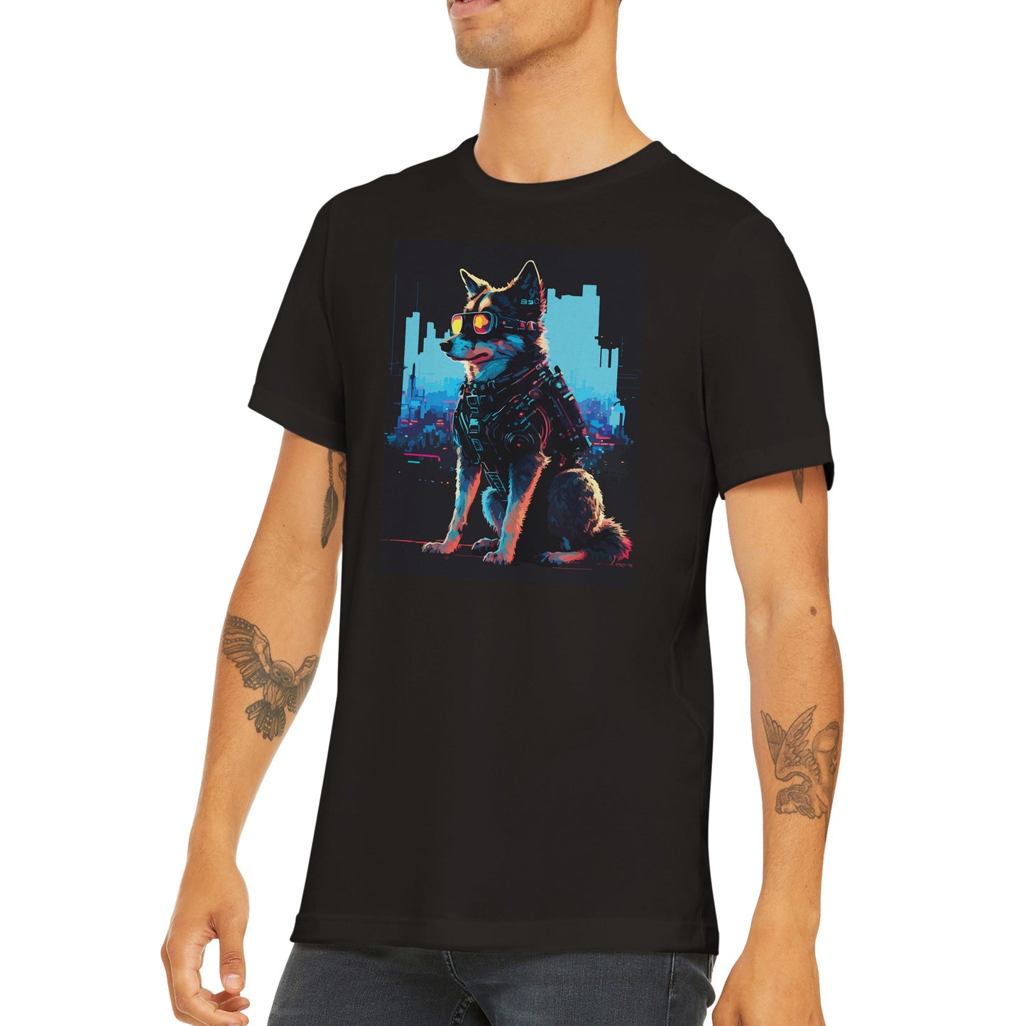 Cyberpunk puppy T-shirt