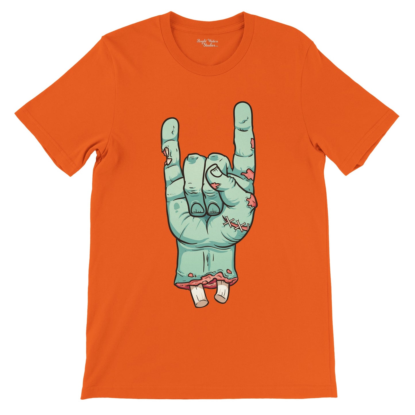 Zombie Hand Rock On! T-shirt