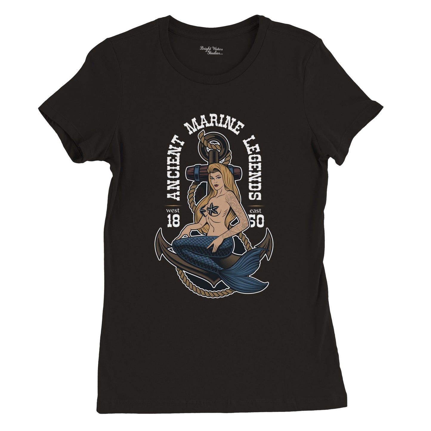 Mermaid Legends Womens T-shirt