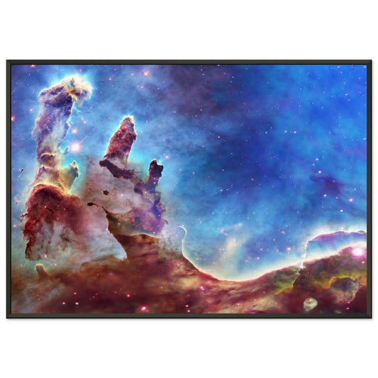 The "Pillars of Creation" within the Eagle Nebula