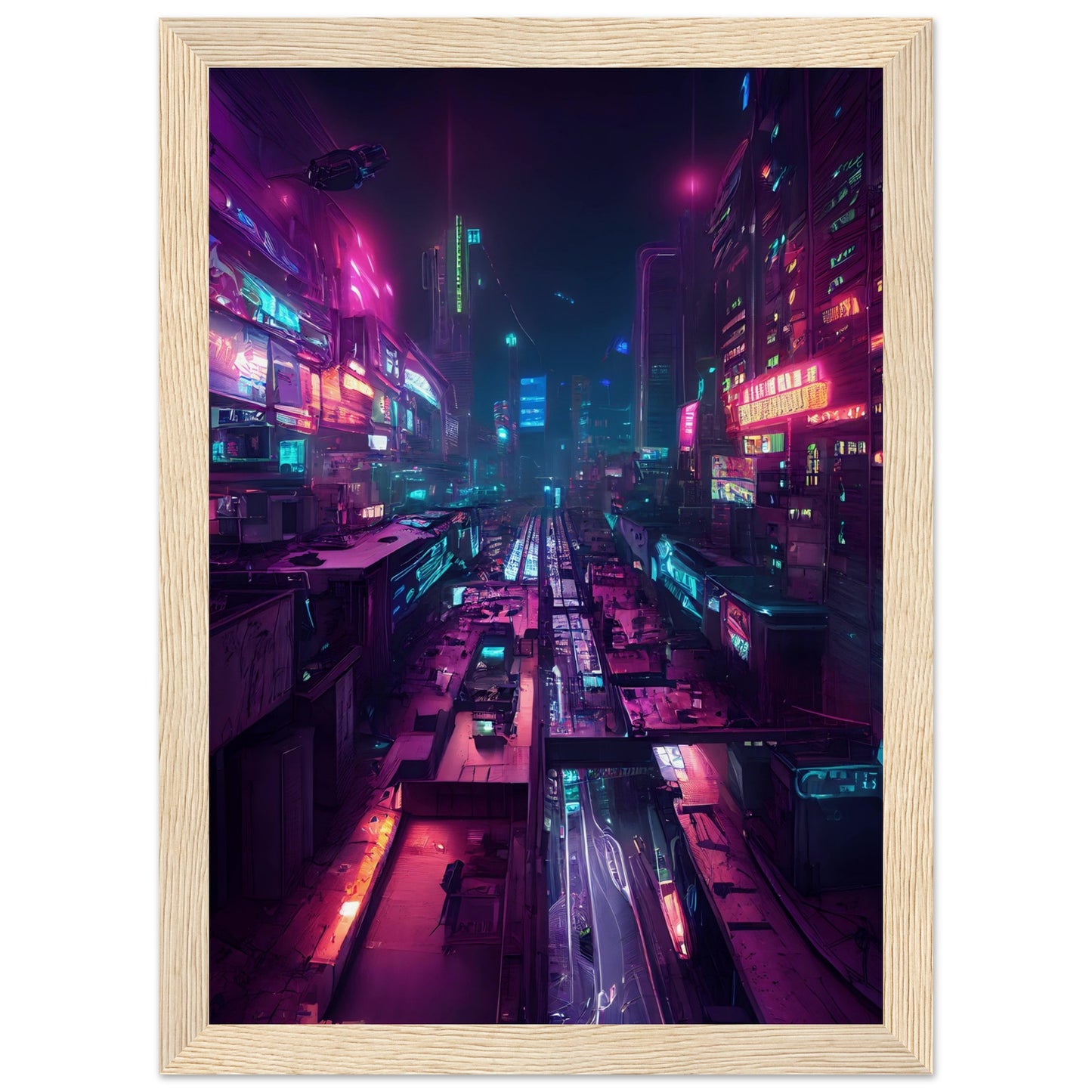 Cyberpunk city