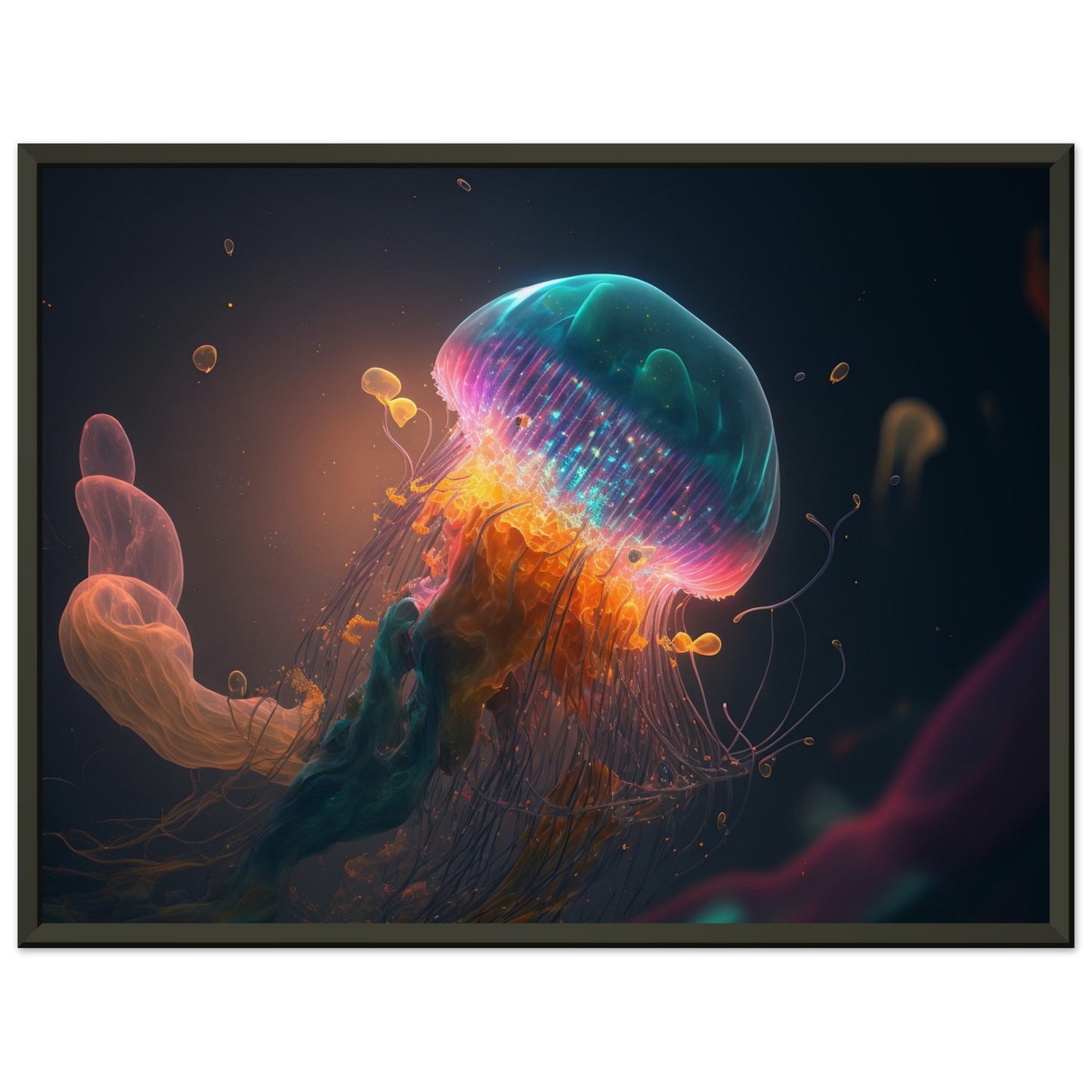 Colorful jellyfish