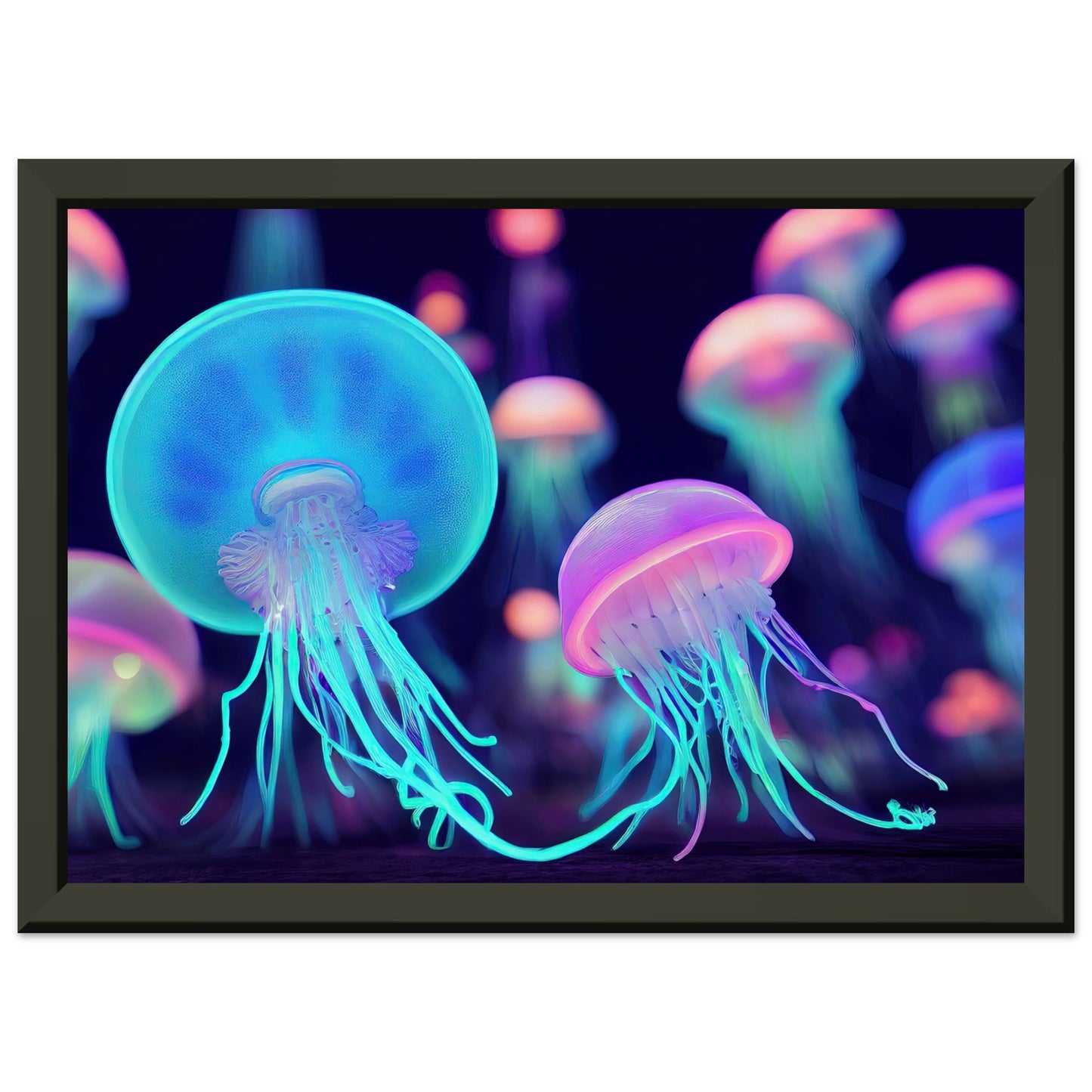 Colorful jellyfish