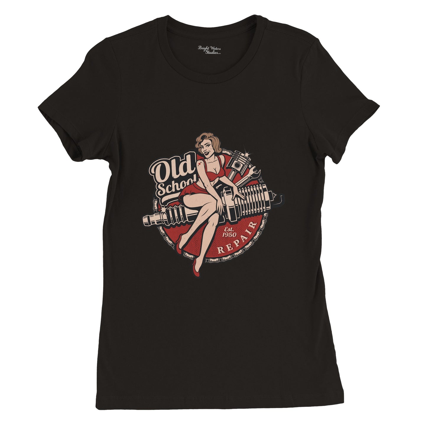 Old School Repair Womens T-shirt