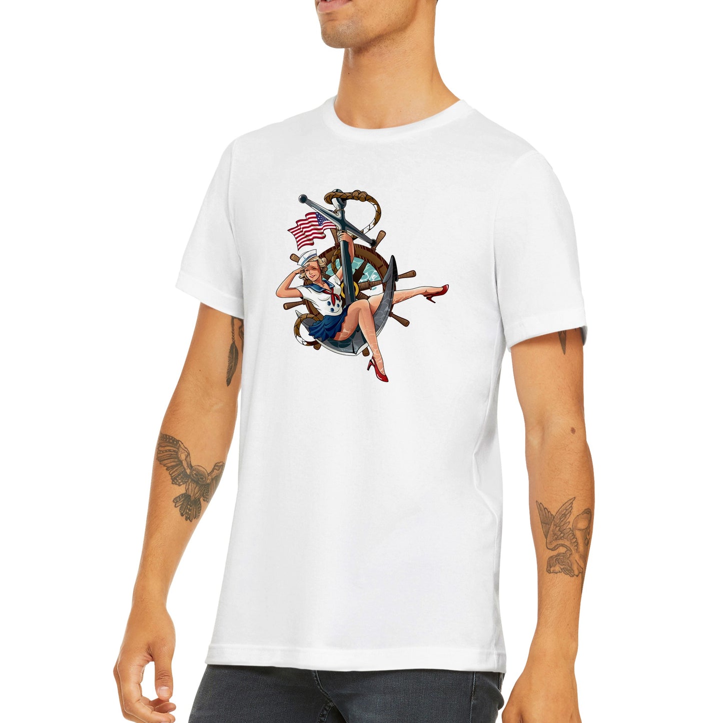 Pin-up Sailor T-shirt