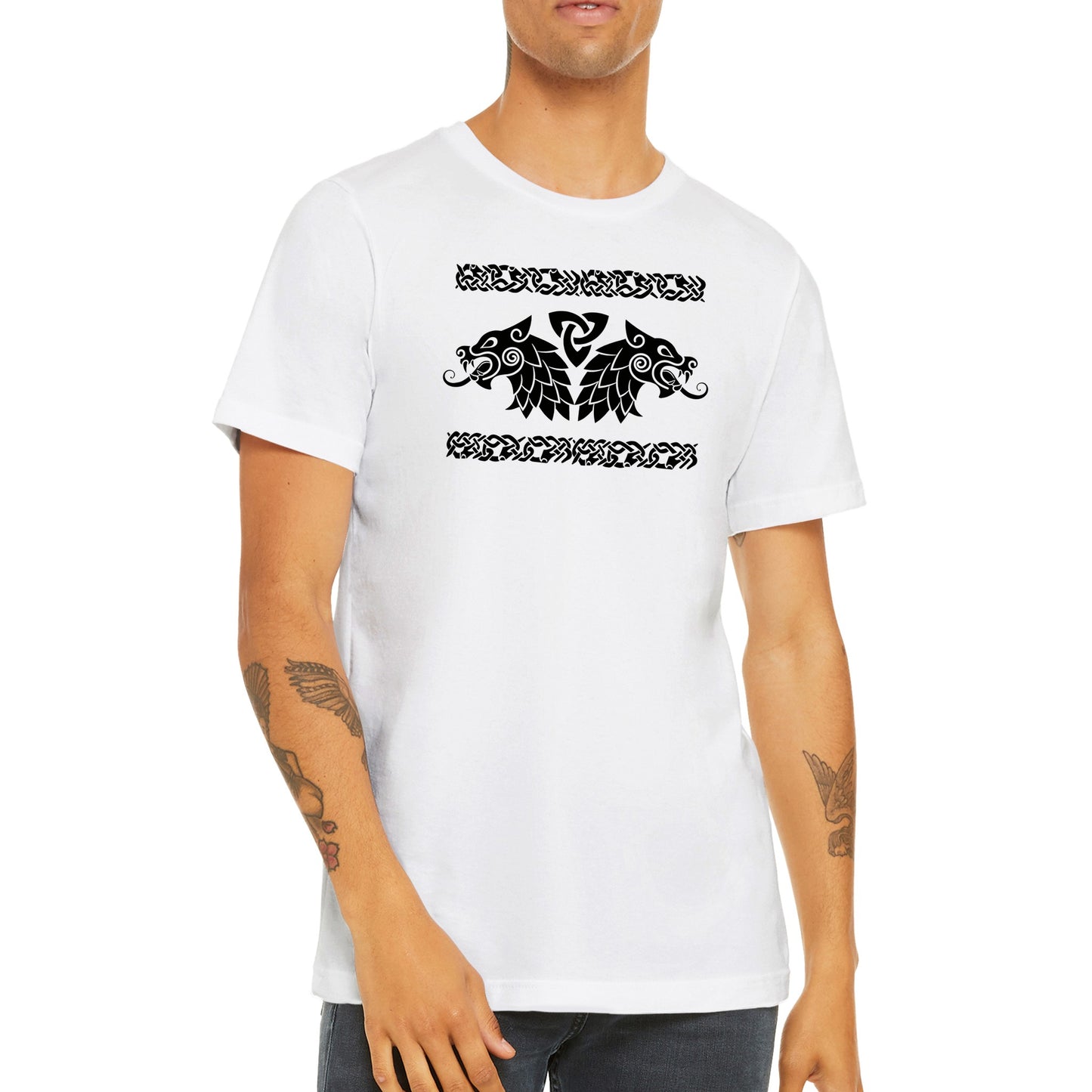 Wolves of Odin - Geri and Freki T-shirt