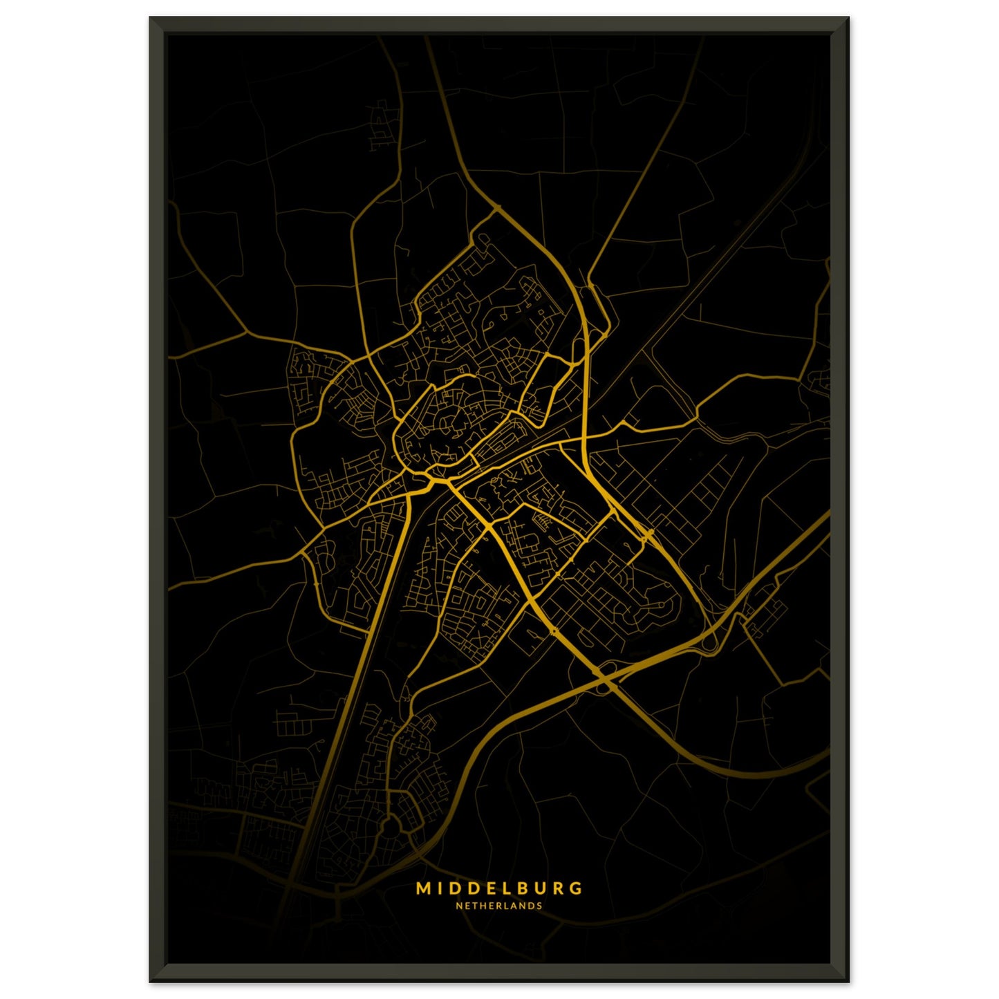 Middelburg map