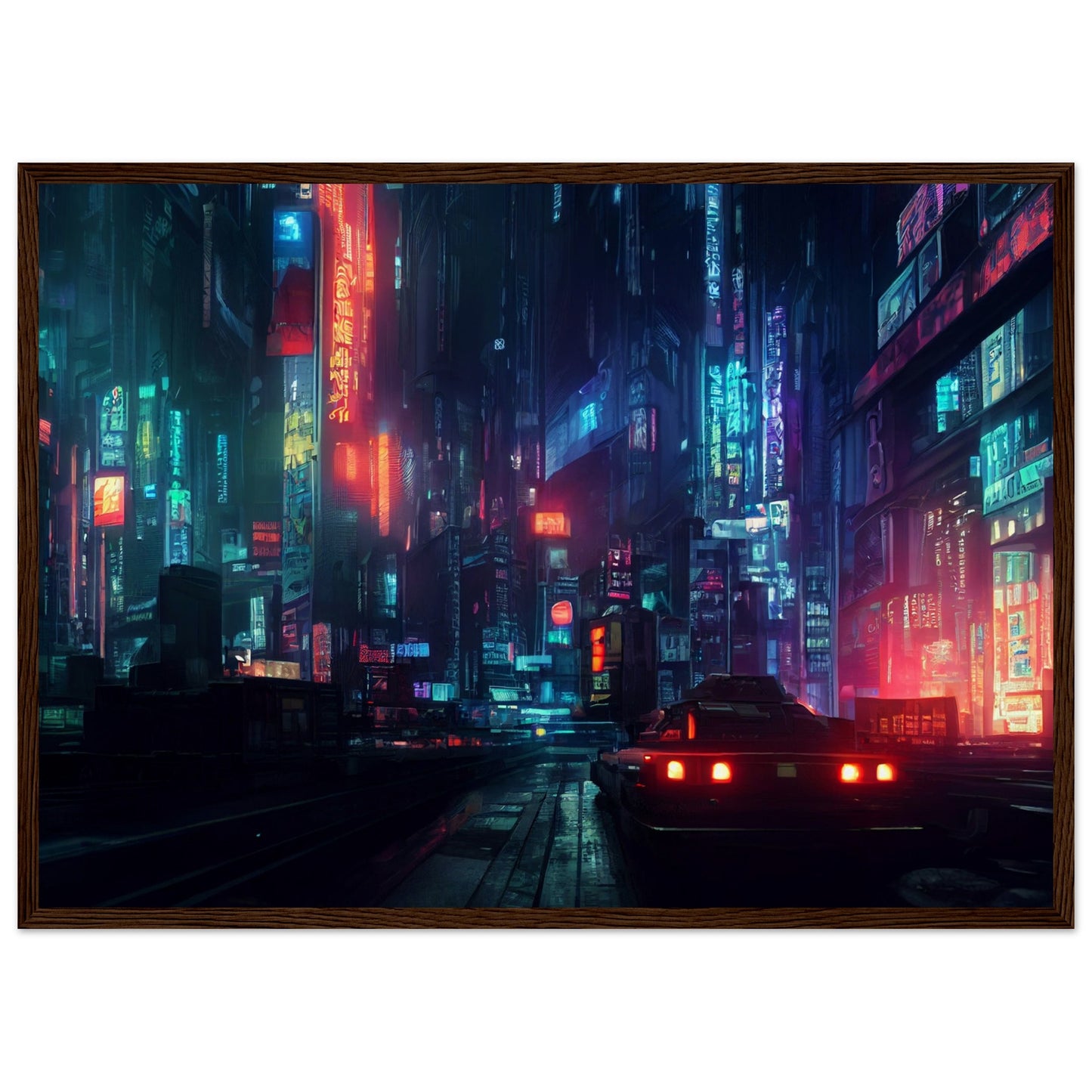 Cyberpunk city