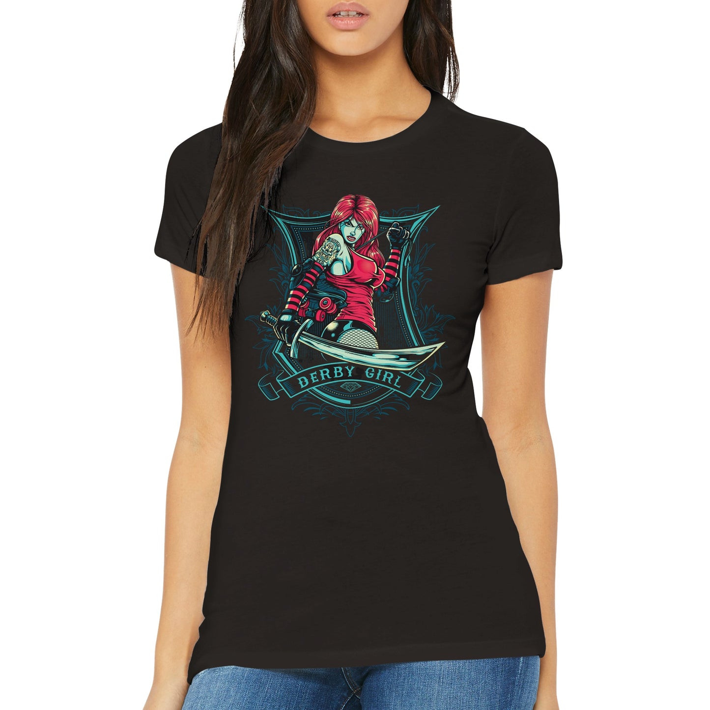 Derby Girl Womens T-shirt