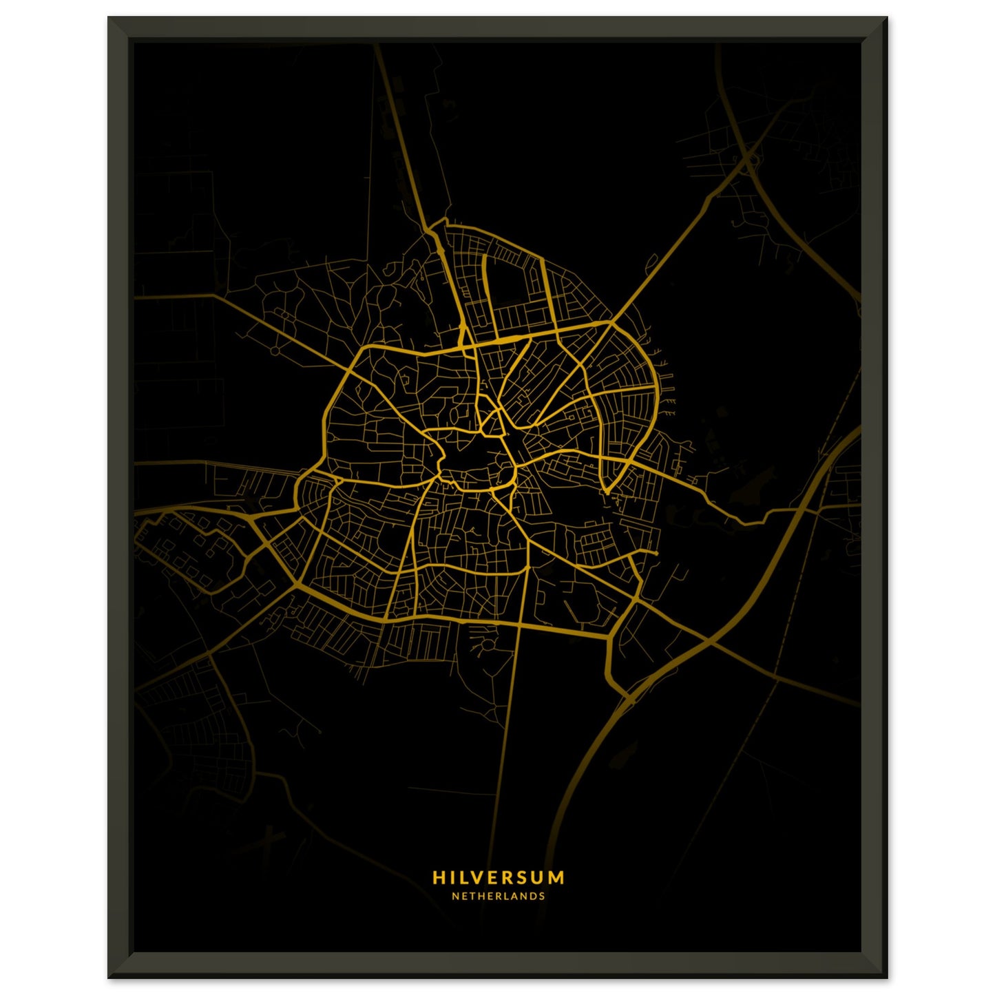 Hilversum map