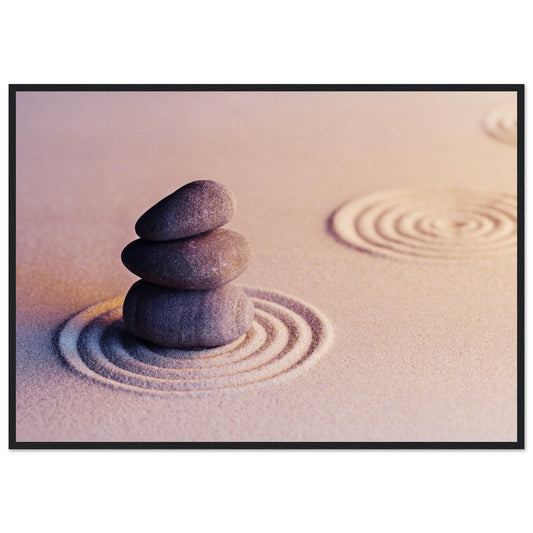 Zen garden stones