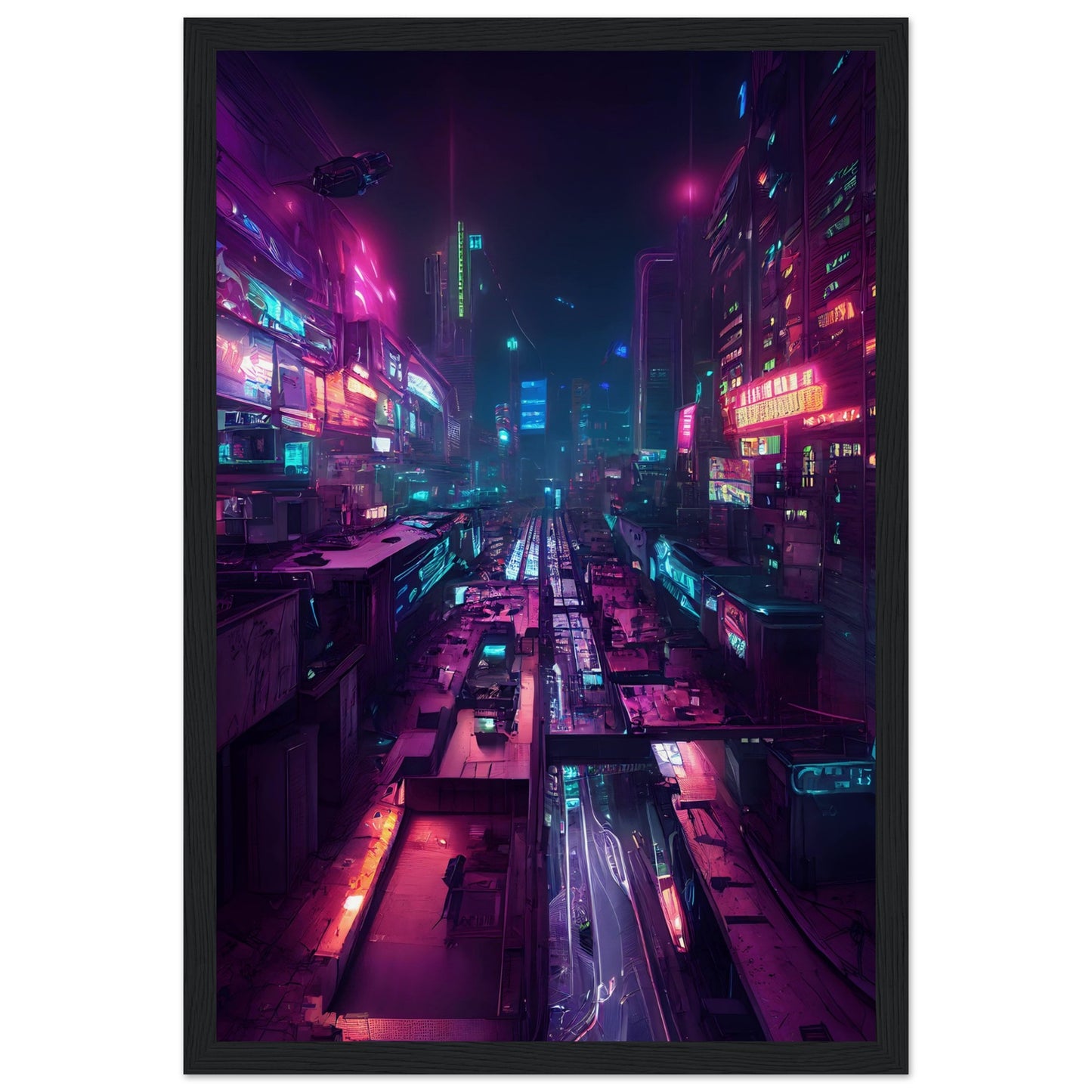 Cyberpunk city