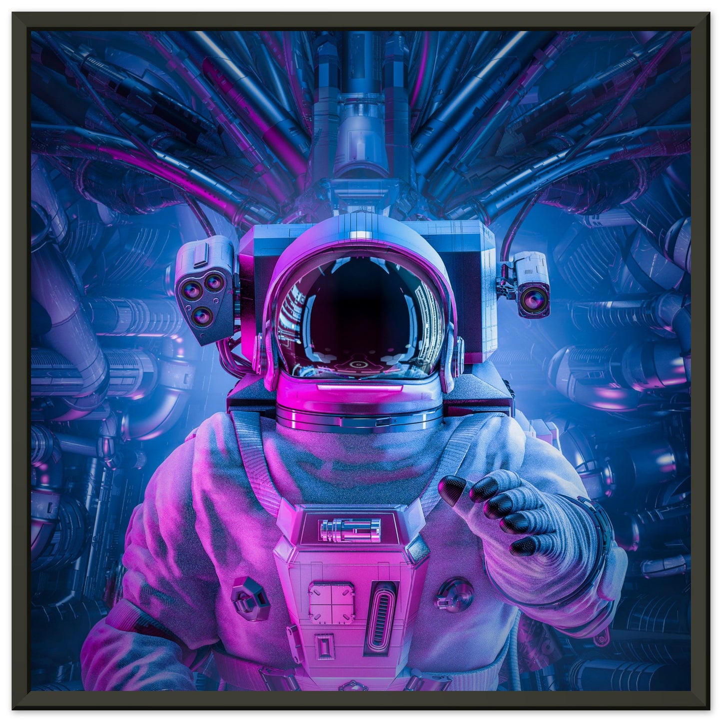 Space capsule astronaut