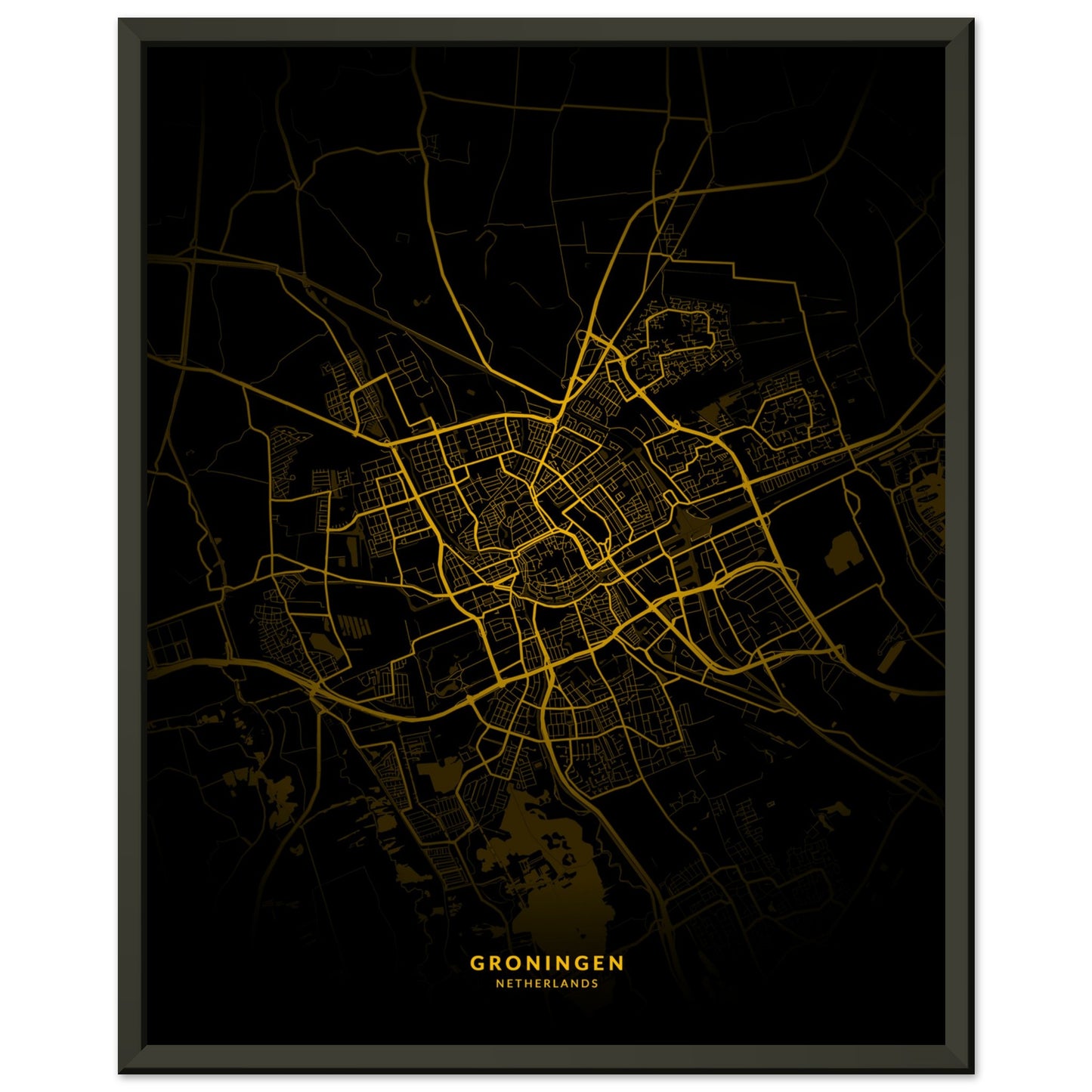 Groningen map
