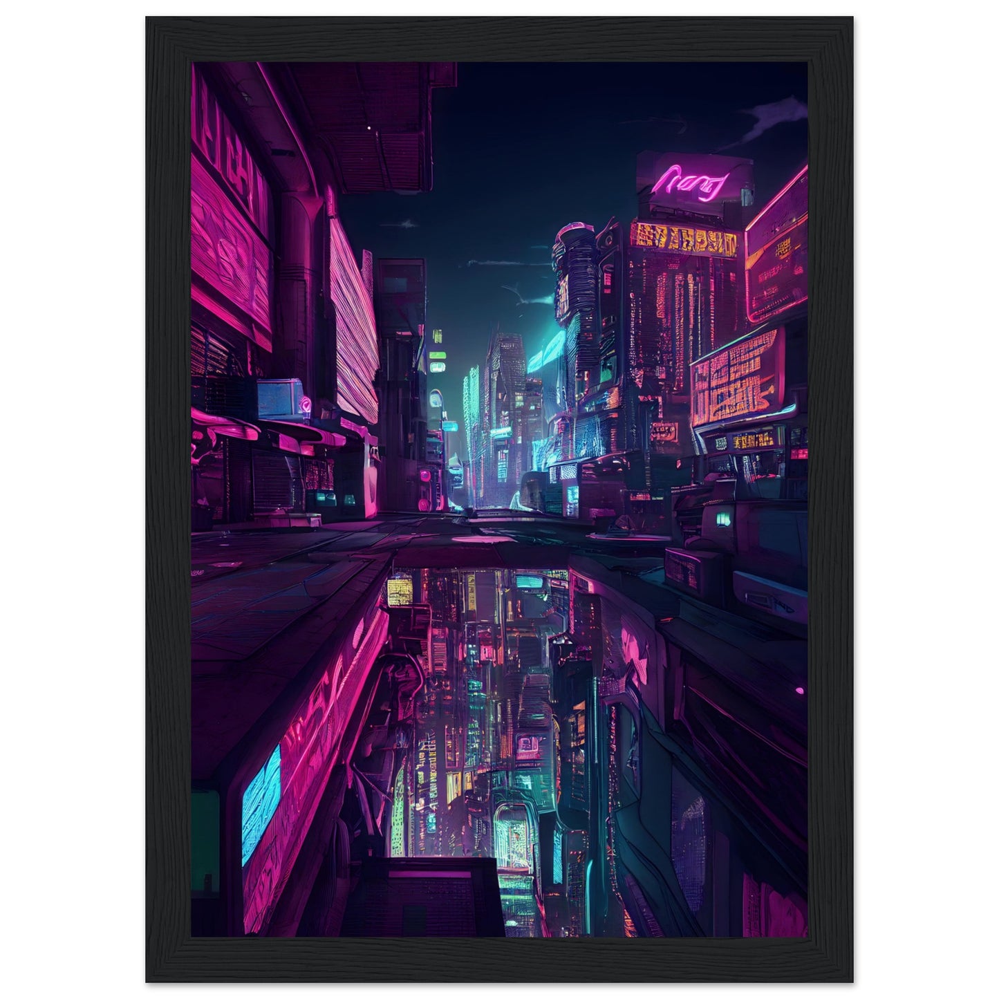 Cyberpunk city