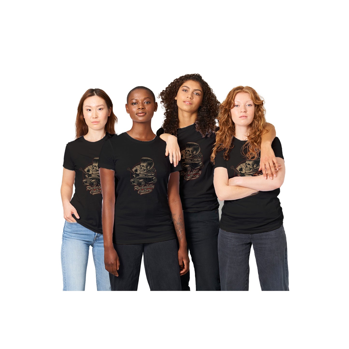 Rockabilly Culture Womens T-shirt