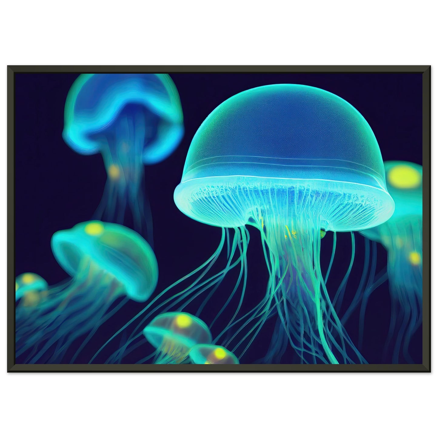 Colorful jellyfish