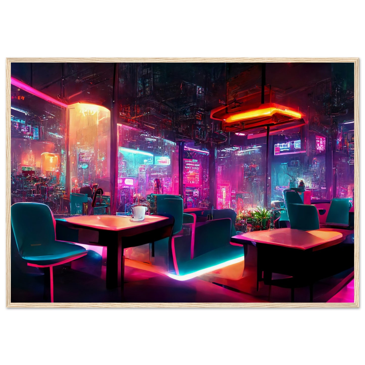 Cyberpunk Cafe