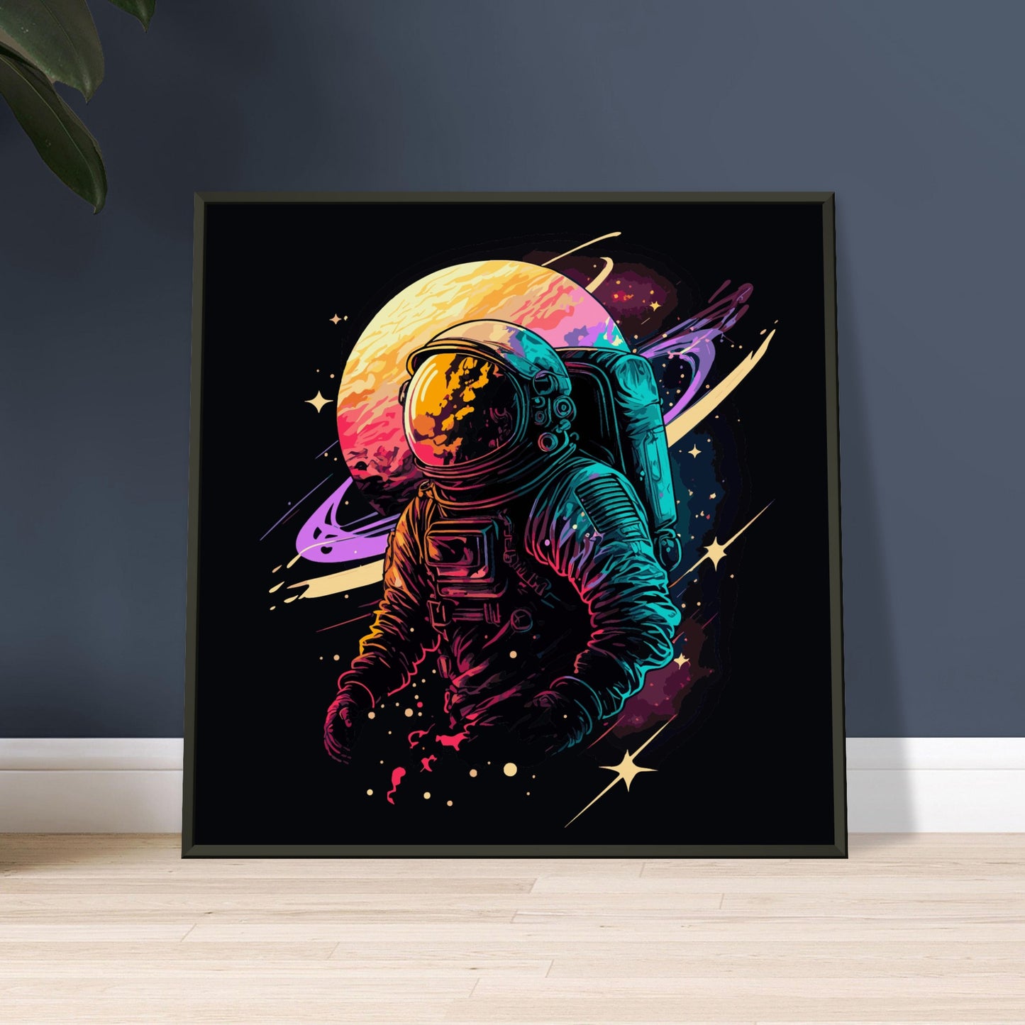 Astronaut in outer space