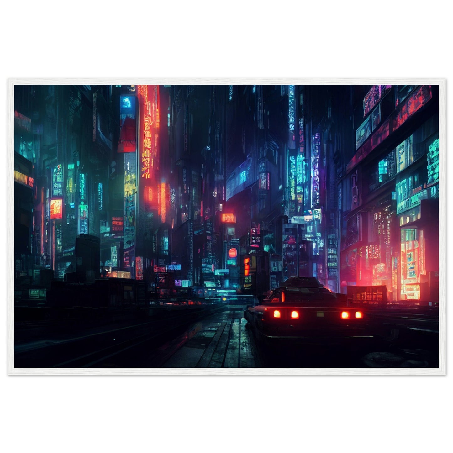 Cyberpunk city