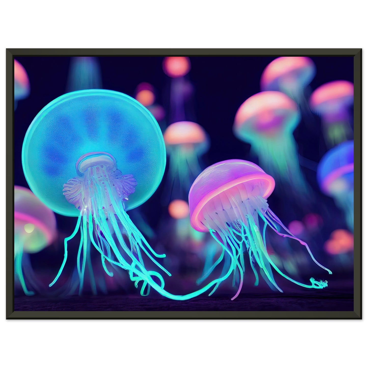 Colorful jellyfish