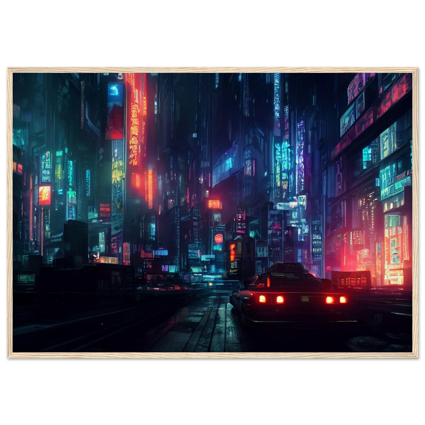 Cyberpunk city