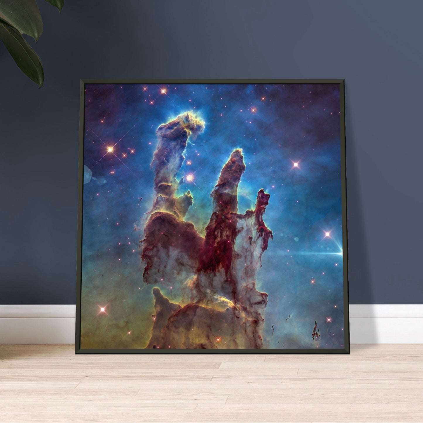 The "Pillars of Creation" within the Eagle Nebula