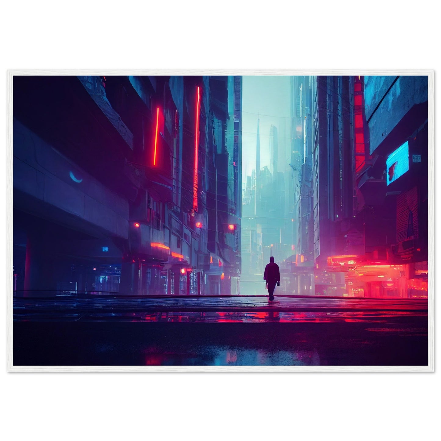 Cyberpunk city