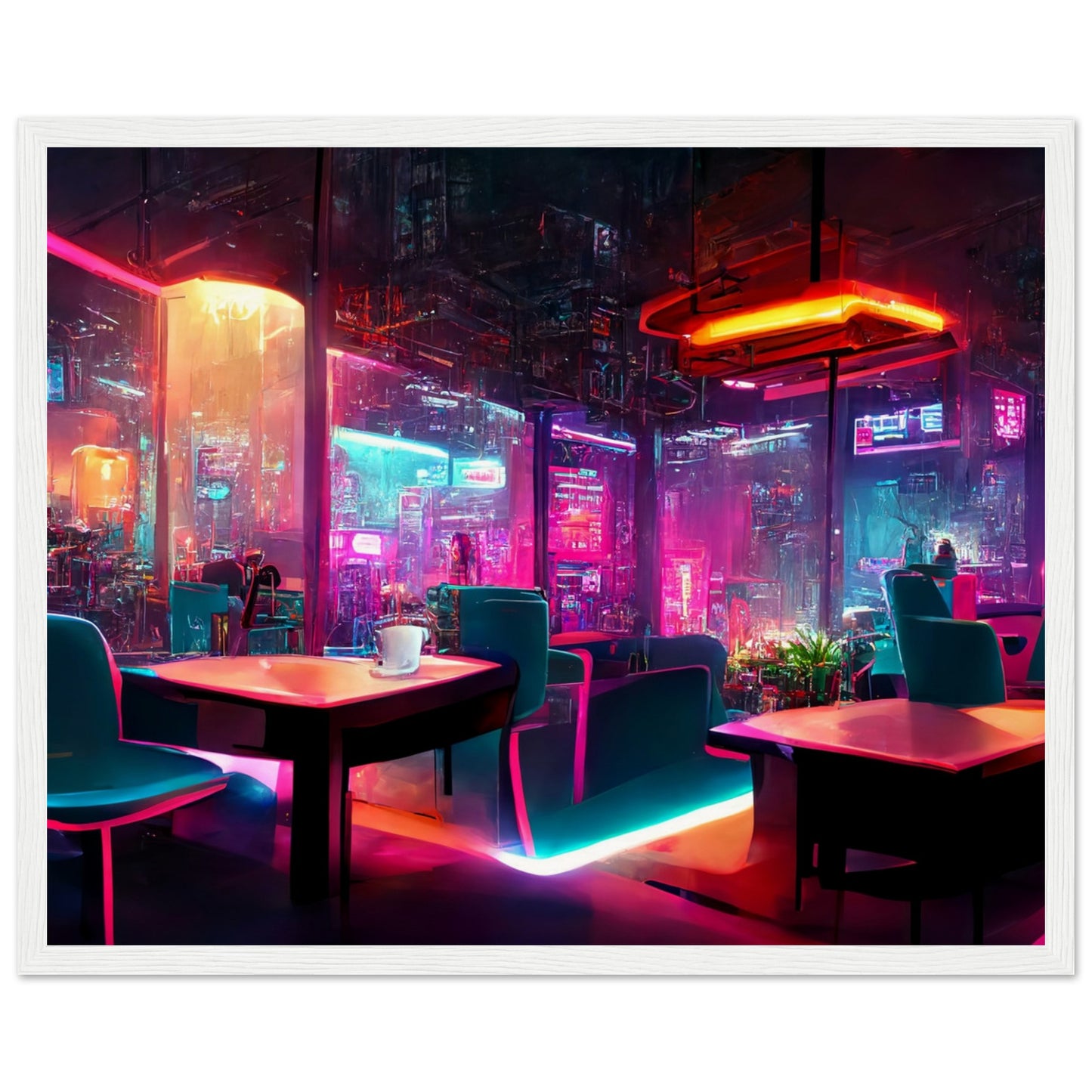 Cyberpunk Cafe