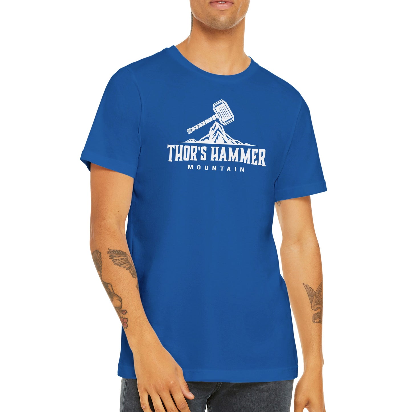 Thors hammer mountain T-shirt
