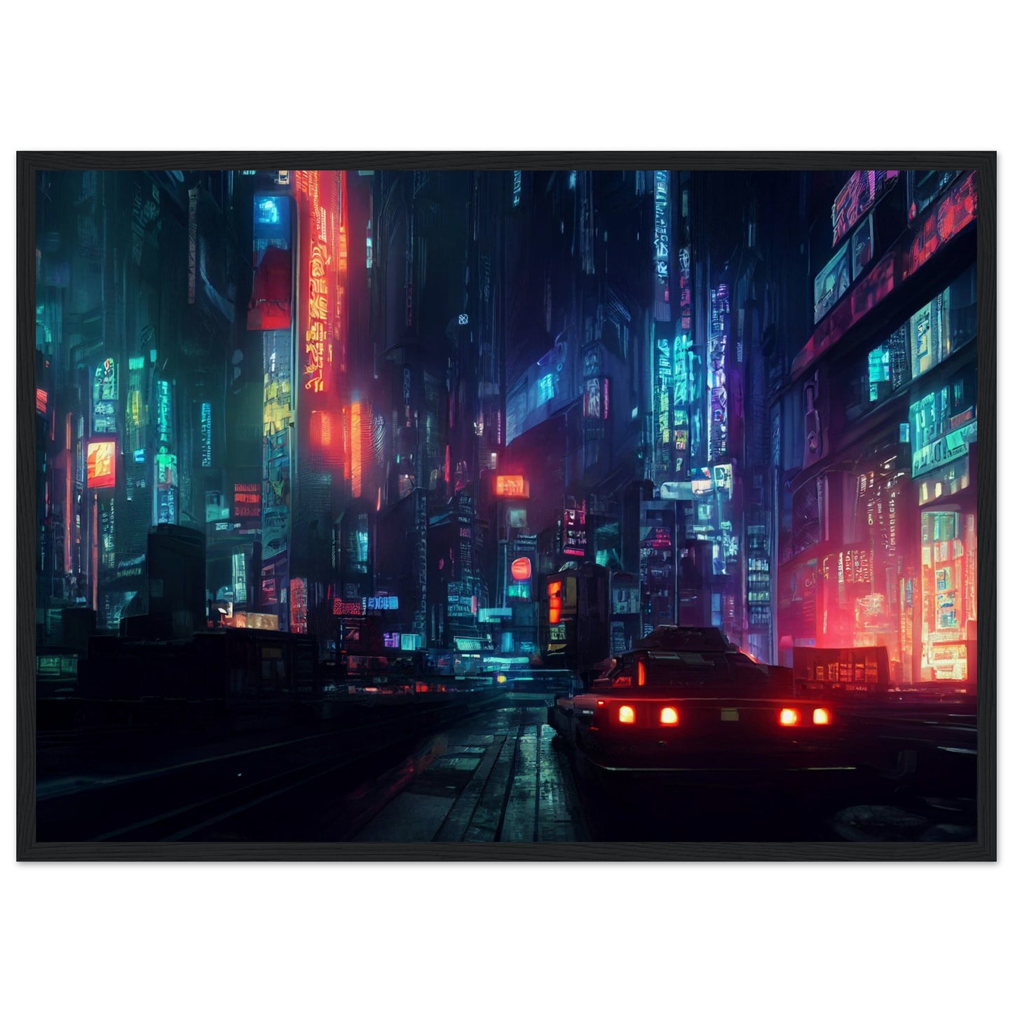 Cyberpunk city